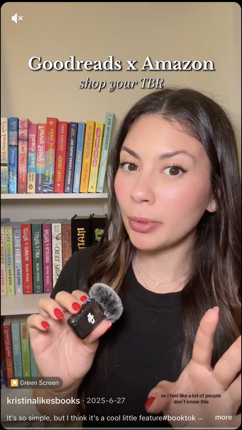 TikTok @kristinalikesbooks